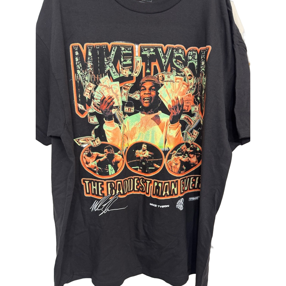 Mike Tyson t-shirt The Baddest Man Ever 2X